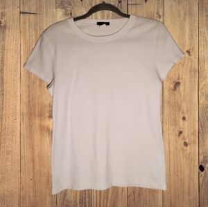 J.CREW- White T-Shirt- Women's- Size Large